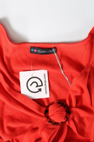 Дамска блуза - боди Even&Odd, Размер XL, Цвят Червен, Цена 7,13 лв.