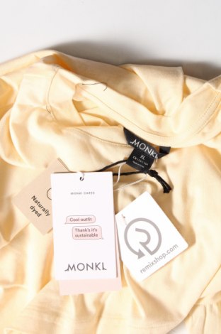 Γυναικεία μπλούζα Monki, Μέγεθος XL, Χρώμα  Μπέζ, Τιμή 13,40 €