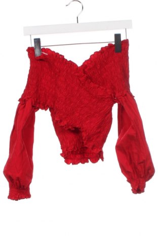 Дамска блуза Zara, Размер M, Цвят Червен, Цена 54,00 лв.