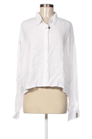Γυναικείο πουκάμισο Lefties, Μέγεθος XS, Χρώμα Λευκό, Τιμή 11,10 €