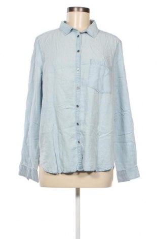 Γυναικείο πουκάμισο Lindex, Μέγεθος M, Χρώμα Μπλέ, Τιμή 3,86 €