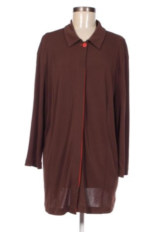 Дамска риза Marina Rinaldi, Размер XL, Цвят Кафяв, Цена 93,00 лв.