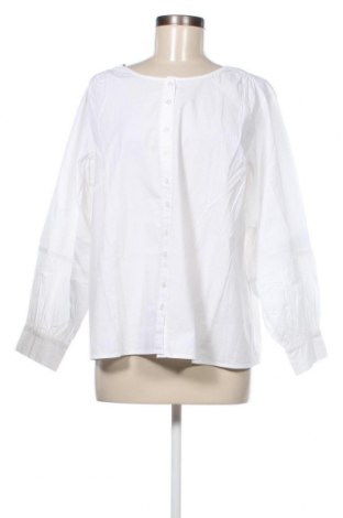 Γυναικείο πουκάμισο Pieces, Μέγεθος XXL, Χρώμα Λευκό, Τιμή 20,62 €