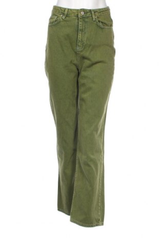 Дамски дънки Trendyol, Размер XS, Цвят Зелен, Цена 22,08 лв.