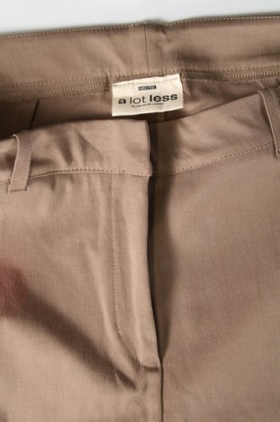 Pantaloni de femei A Lot Less x About You, Mărime L, Culoare Bej, Preț 43,22 Lei