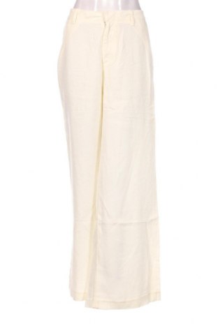 Γυναικείο παντελόνι Reiko, Μέγεθος L, Χρώμα Εκρού, Τιμή 34,46 €