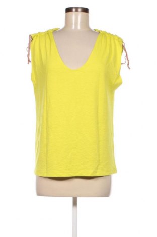 Γυναικείο αμάνικο μπλουζάκι CKS, Μέγεθος L, Χρώμα Κίτρινο, Τιμή 9,52 €