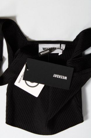 Tricou de damă Weekday, Mărime XS, Culoare Negru, Preț 19,34 Lei