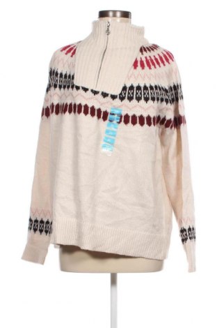 Дамски пуловер Adrienne Vittadini, Размер XL, Цвят Многоцветен, Цена 15,70 лв.