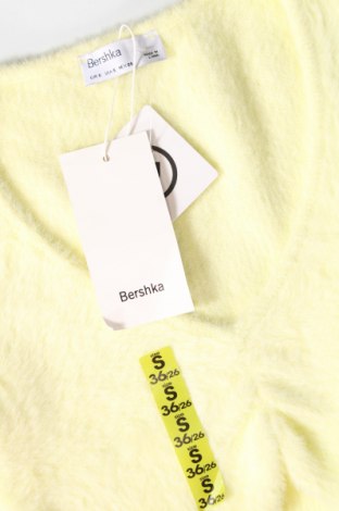 Pulover de femei Bershka, Mărime S, Culoare Galben, Preț 28,75 Lei