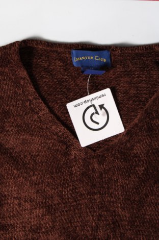 Γυναικείο πουλόβερ Charter Club, Μέγεθος L, Χρώμα Καφέ, Τιμή 3,23 €