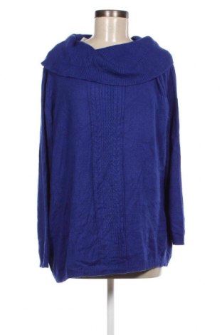 Γυναικείο πουλόβερ Croft & Barrow, Μέγεθος XXL, Χρώμα Μπλέ, Τιμή 6,82 €