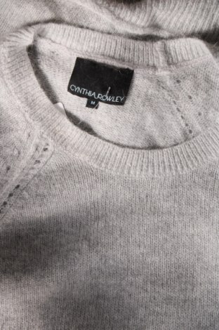 Дамски пуловер Cynthia Rowley, Размер M, Цвят Сив, Цена 23,80 лв.