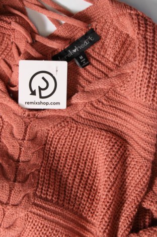 Дамски пуловер Derek Heart, Размер M, Цвят Розов, Цена 5,80 лв.