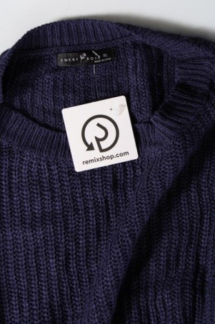 Дамски пуловер Emery rose, Размер XL, Цвят Син, Цена 6,09 лв.
