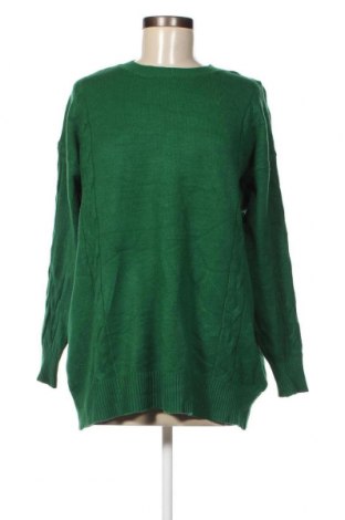 Дамски пуловер Evis, Размер L, Цвят Зелен, Цена 9,44 лв.