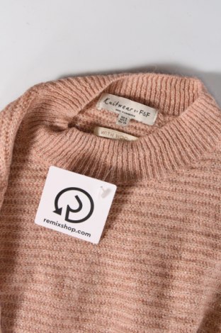 Дамски пуловер F&F, Размер XS, Цвят Розов, Цена 5,80 лв.