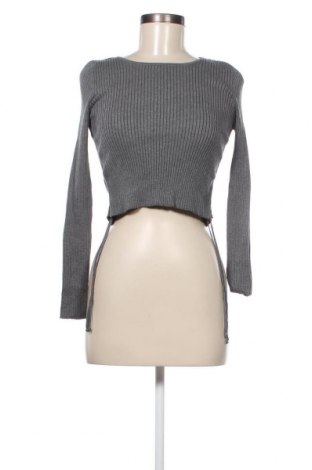 Дамски пуловер Fashion nova, Размер L, Цвят Сив, Цена 5,51 лв.