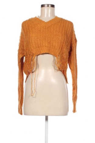 Γυναικείο πουλόβερ Fashion nova, Μέγεθος XS, Χρώμα Κίτρινο, Τιμή 5,44 €