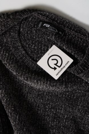 Γυναικείο πουλόβερ Fb Sister, Μέγεθος XL, Χρώμα Γκρί, Τιμή 3,05 €