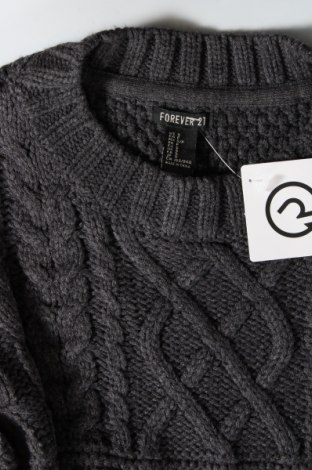 Γυναικείο πουλόβερ Forever 21, Μέγεθος S, Χρώμα Γκρί, Τιμή 3,22 €