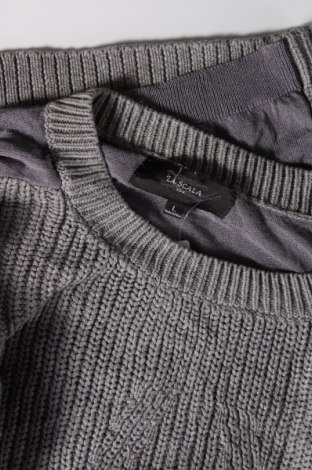 Дамски пуловер LA Scala, Размер L, Цвят Сив, Цена 6,08 лв.