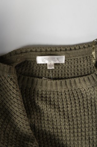 Γυναικείο πουλόβερ Lovelygirl, Μέγεθος S, Χρώμα Πράσινο, Τιμή 3,36 €