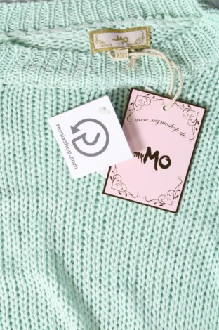 Γυναικείο πουλόβερ MyMO, Μέγεθος XS, Χρώμα Πράσινο, Τιμή 23,81 €