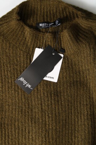 Дамски пуловер Nasty Gal, Размер S, Цвят Зелен, Цена 11,31 лв.