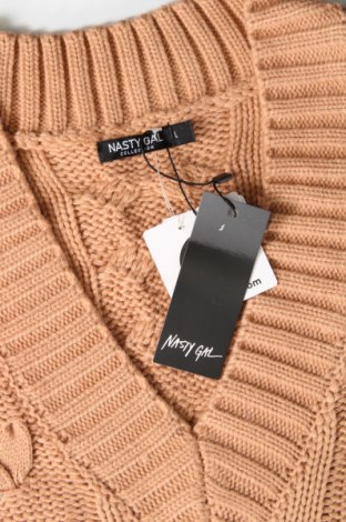 Дамски пуловер Nasty Gal, Размер L, Цвят Кафяв, Цена 12,18 лв.