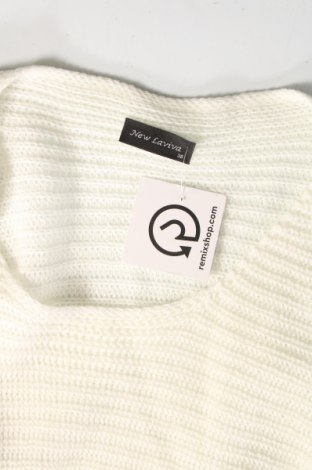 Дамски пуловер New Laviva, Размер M, Цвят Бял, Цена 11,31 лв.