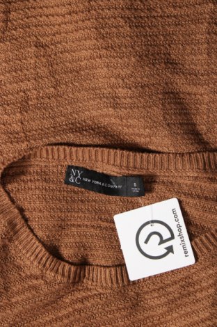 Dámsky pulóver New York & Company, Veľkosť S, Farba Hnedá, Cena  2,96 €