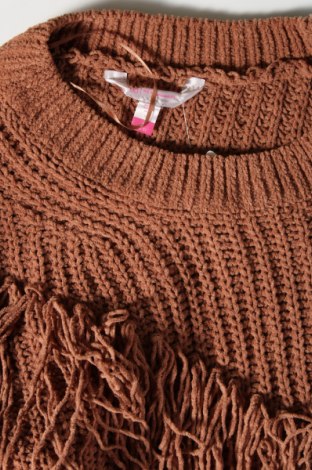 Дамски пуловер No Boundaries, Размер S, Цвят Кафяв, Цена 5,80 лв.