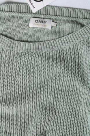 Дамски пуловер ONLY, Размер M, Цвят Зелен, Цена 11,88 лв.
