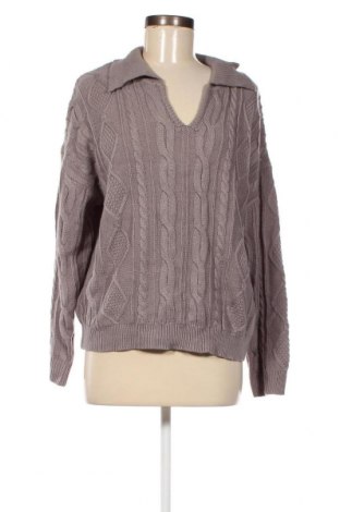 Γυναικείο πουλόβερ SHEIN, Μέγεθος L, Χρώμα Γκρί, Τιμή 3,41 €
