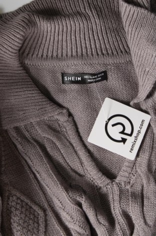 Дамски пуловер SHEIN, Размер L, Цвят Сив, Цена 6,38 лв.
