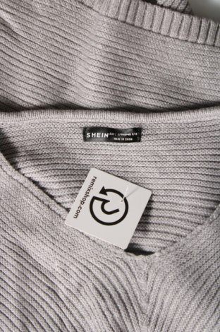 Γυναικείο πουλόβερ She, Μέγεθος L, Χρώμα Γκρί, Τιμή 4,98 €
