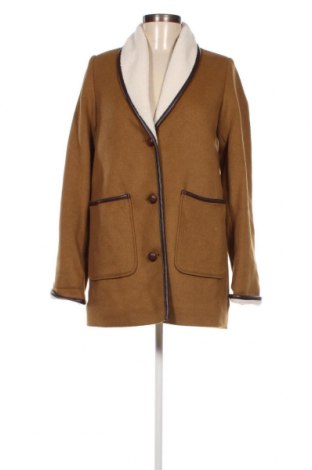 Дамско палто Cyrillus, Размер S, Цвят Кафяв, Цена 123,69 лв.