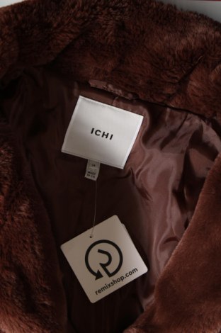 Γυναικείο παλτό Ichi, Μέγεθος XS, Χρώμα Καφέ, Τιμή 12,03 €