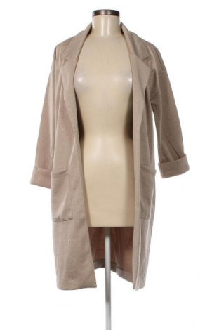 Дамско палто Pieces, Размер XS, Цвят Бежов, Цена 23,75 лв.