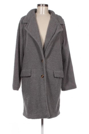 Дамско палто SHEIN, Размер L, Цвят Сив, Цена 25,58 лв.