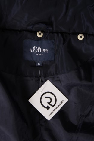 Γυναικείο μπουφάν S.Oliver, Μέγεθος S, Χρώμα Μαύρο, Τιμή 11,69 €