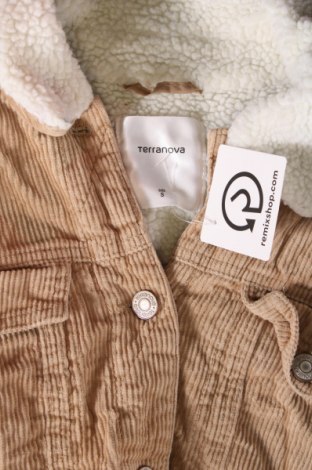 Γυναικείο μπουφάν Terranova, Μέγεθος S, Χρώμα  Μπέζ, Τιμή 5,74 €