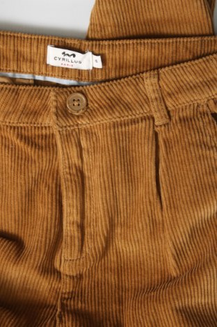 Pantaloni de catifea reiată, pentru copii Cyrillus, Mărime 10-18, Culoare Bej, Preț 29,47 Lei