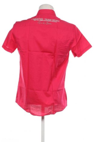 Мъжка риза Cipo & Baxx, Размер M, Цвят Розов, Цена 102,00 лв.