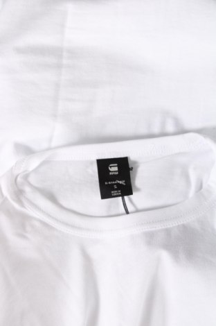 Ανδρικό t-shirt G-Star Raw, Μέγεθος S, Χρώμα Λευκό, Τιμή 27,84 €