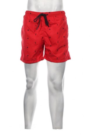 Мъжки къс панталон Urban Classics, Размер M, Цвят Червен, Цена 10,00 лв.