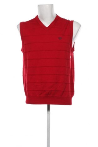 Ανδρικό πουλόβερ Chaps, Μέγεθος M, Χρώμα Κόκκινο, Τιμή 6,44 €