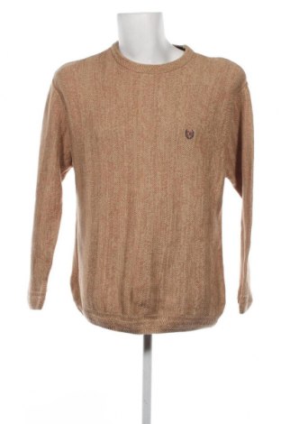 Ανδρικό πουλόβερ Chaps, Μέγεθος M, Χρώμα  Μπέζ, Τιμή 17,94 €