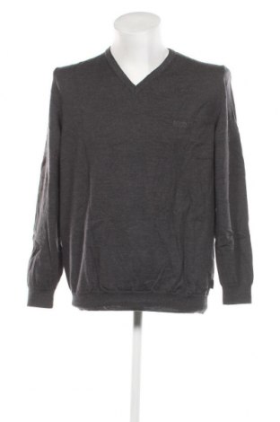 Мъжки пуловер Hugo Boss, Размер XXL, Цвят Сив, Цена 98,00 лв.
